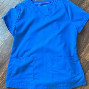 Cherokee Women's Blue Short Sleeve Top
